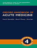 Image of the book cover for 'Oxford Handbook of Acute Medicine'