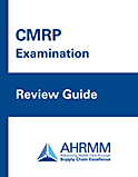 Image of the book cover for 'CMRP Examination Review Guide'