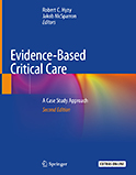 Image of the book cover for 'Evidence-Based Critical Care'